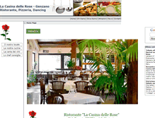 Tablet Screenshot of lacasinadellerose.net